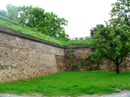 Zitadelle Vysehrad - am Hornwerk